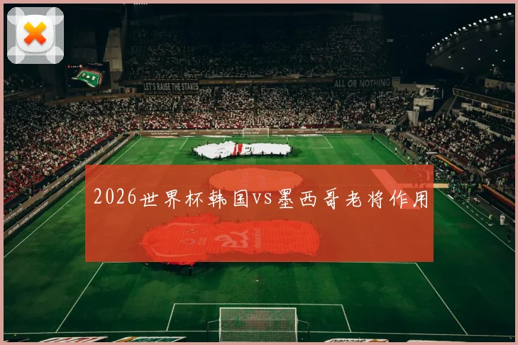 2026世界杯韩国vs墨西哥老将作用